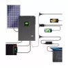 Green Cell bezsaistes saules invertors 3000W 48V tīra sinusa vilnis ar MPPT lādētāju
