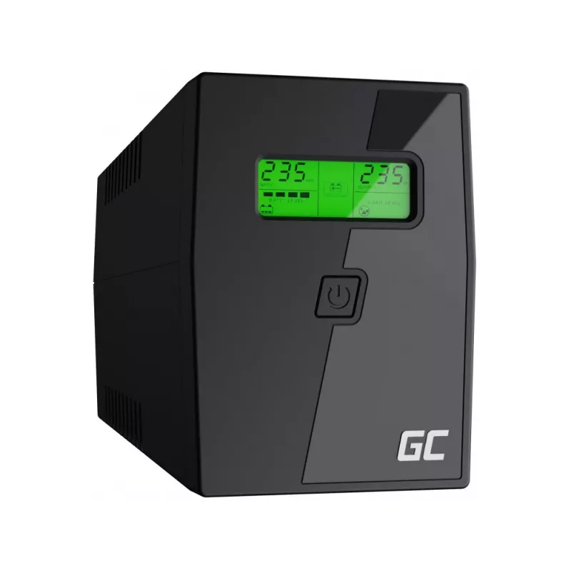 Green Cell Power Proof UPS 600VA / 360W Line-Interactive tornis (2x Schuko, USB, AVR)