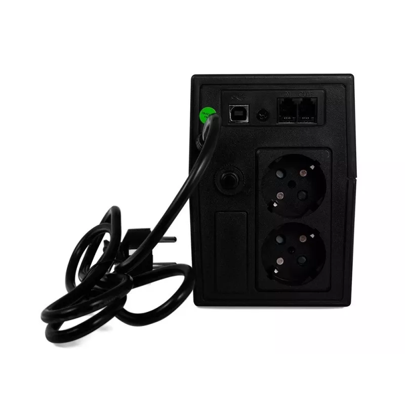 Green Cell Power Proof UPS 600VA / 360W Line-Interactive tornis (2x Schuko, USB, AVR)