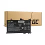 Green Cell TE03XL akumulators HP Omen 15-AX un Pavilion 15-BC sērijām – 52.5Wh, 11.55V, 4550mAh, Li-ion, 3 elementi, melns