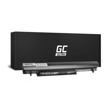 Green Cell ULTRA klēpjdatora baterija AS47ULTRA Asus K56 R505 S46 S56 – 14.4V 3400mAh, 49Wh, 4-šūnu Li-ion, melna