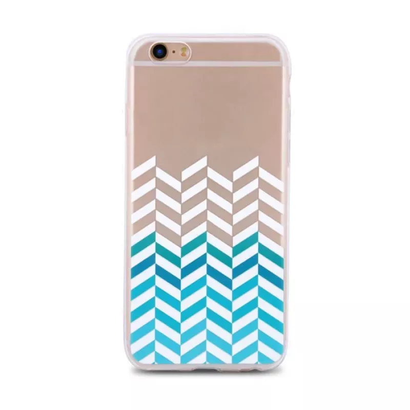 GreenGo Apple iPhone 7 Trendy Strips TPU aizmugurējais vāciņš