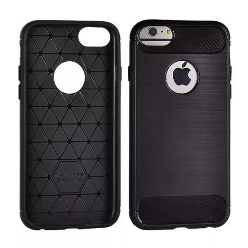 GreenGo Huawei Y7 2019 aizmugurējais vāciņš Carbon Black