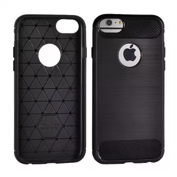 GreenGo Huawei Y7 2019 aizmugurējais vāciņš Carbon Black