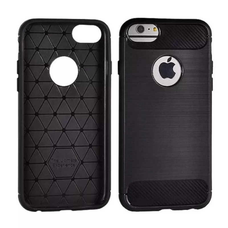 GreenGo Huawei Y7 2019 aizmugurējais vāciņš Carbon Black