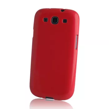 GreenGo Samsung Galaxy J1 2016 J120 TPU aizmugurējais vāciņš sarkans