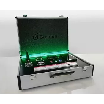 Grenton Training Case - Viedās mājas sistēmas apmācības komplekts ar CLU, izpildmehānismu, dimmeru, sensoru moduļiem