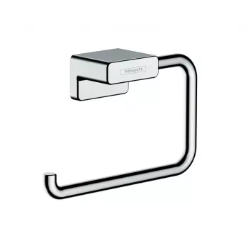 GROHE AddStoris Tualetes papīra turētājs ar vāku, hromēts, sienas stiprinājums