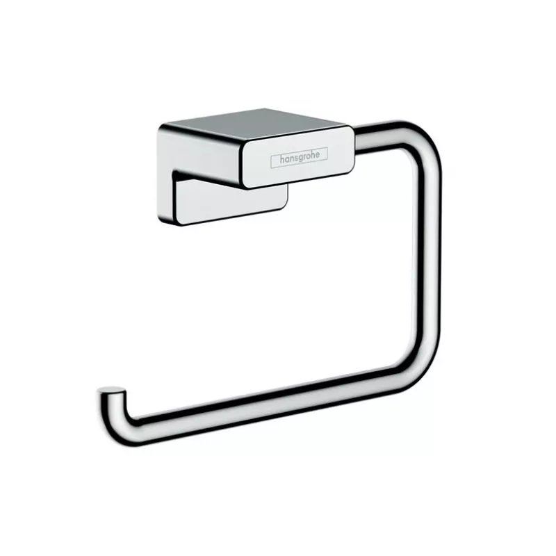 GROHE AddStoris Tualetes papīra turētājs ar vāku, hromēts, sienas stiprinājums