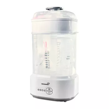 Grownsy Bottle Sterilizer with Dryer (Gray)