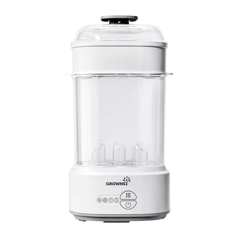 Grownsy Bottle Sterilizer with Dryer (Gray)