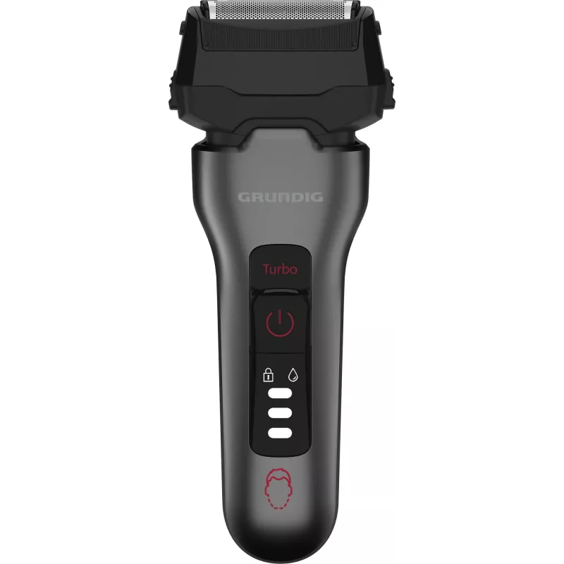 Grundig MS 8330 Diagnostic Scale with Body Analysis, 180 kg, Transparent/Silver