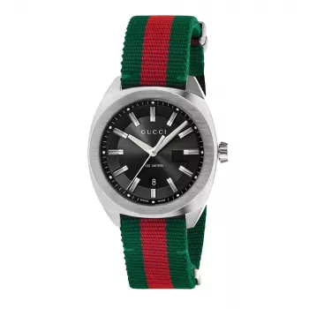 Gucci G-Timeless vīriešu pulkstenis YA142305 41mm Nerūsējošais tērauds Šveices kvarcs