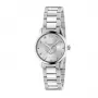 GUCCI G-Timeless sieviešu kvarca pulkstenis YA126595 27mm nerūsējošais tērauds sudraba ciparnīca