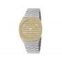 GUCCI G-Timeless Sieviešu Pulkstenis YA163403 34mm Nerūsējošais Tērauds Sudraba Saules Suķēts Ciparnīca