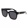 GUCCI GG0034SN-001 Sieviešu kvadrātveida saulesbrilles 54/20/140 mm Melns acetāts Pelēks neilons UV400