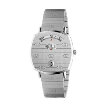GUCCI Grip Sieviešu Pulkstenis YA157401 35mm Zelts PVD Nerūsējošais Tērauds Kvarcs