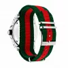 GUCCI vīriešu pulkstenis YA136209A 45mm Šveices kvarcs Nerūsējošais tērauds Gumija Melns