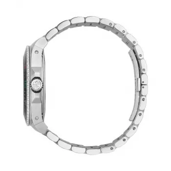 Gucci vīriešu pulkstenis YA136218 45mm nerūsējošais tērauds Šveices kvarca niršanas pulkstenis