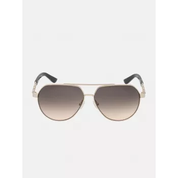 GUESS GF00033-5932F Sieviešu tauriņveida saulesbrilles Brūna Havana 59mm