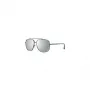 GUESS GF0207-08C Vīriešu saulesbrilles - tumši pelēks rāmis, pelēkas lēcas, 60mm