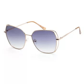 Guess GF0416-6028W Sieviešu tauriņveida saulesbrilles Havana brūns gradients 60mm