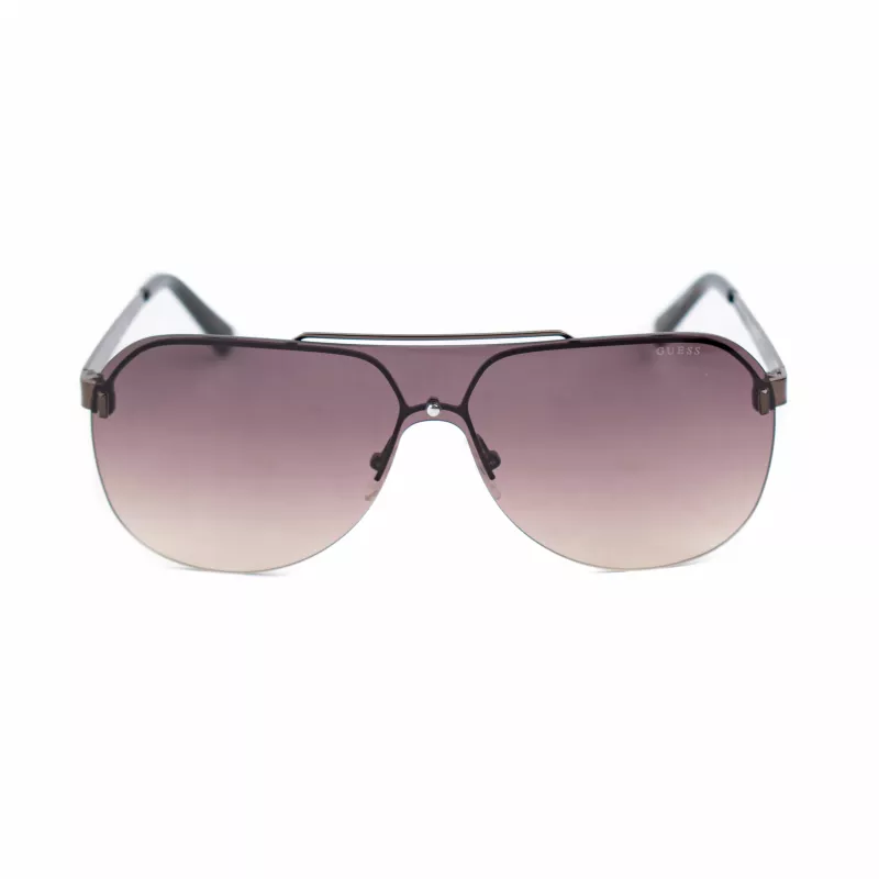GUESS GF5053-0048F Vīriešu taisnstūra saulesbrilles Havana brūns gradients
