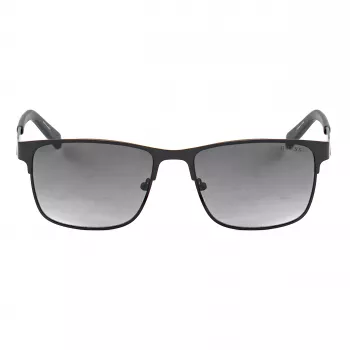 Guess GF5098-5602B Vīriešu kvadrātveida saulesbrilles Black Smoke 56mm