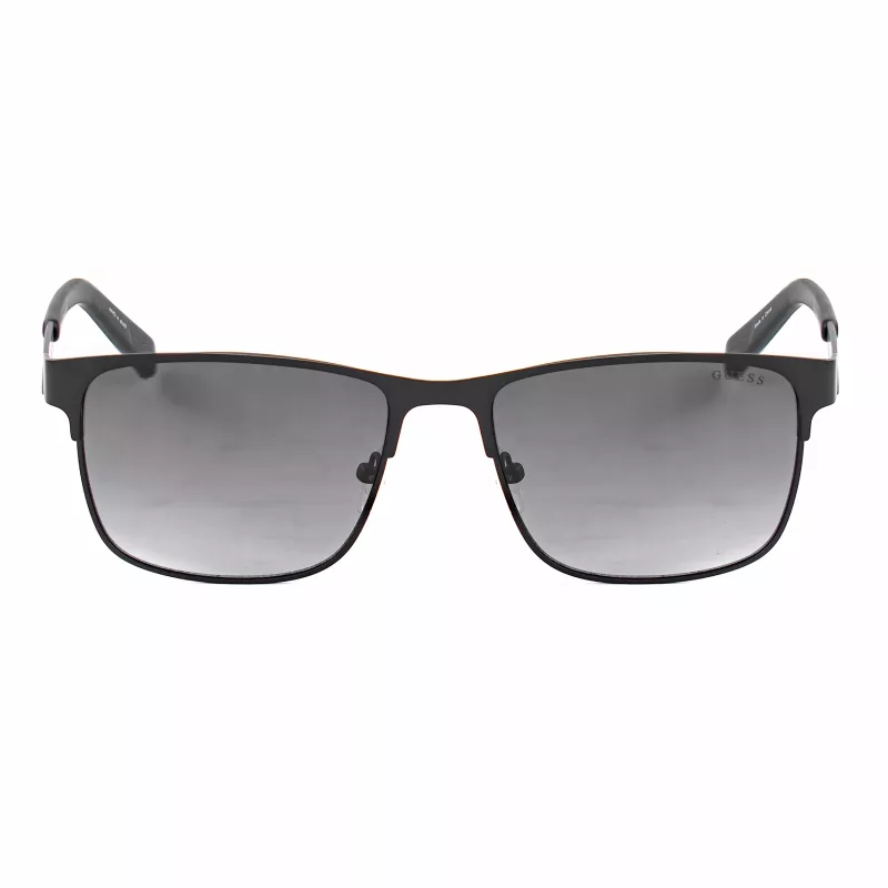 Guess GF5098-5602B Vīriešu kvadrātveida saulesbrilles Black Smoke 56mm