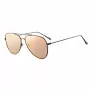GUESS GG1142SCQZ09Z Unisex taisnstūra saulesbrilles - Melns rāmis, Pelēka gradienta lēca, 56 mm