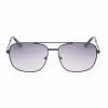 GUESS GG2114S-01B Vīriešu saulesbrilles, melns kvadrātveida rāmis, pelēki gradienta lēcas, 60mm
