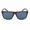 GUESS MAN Saulesbrilles GO00058-6145V Kvadrātveida Rāmis Spīdīgi Melns Dūmu Lēcas 61mm