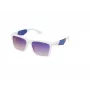GUESS MAN Saulesbrilles GO00067-5621C Taisnstūra Spīdīgs Melns Rāmis Dūmu Lēcas 56/16/145 mm