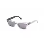 GUESS MAN Saulesbrilles GU00120-5520A Spīdīgs Melns Rāmis Dūmu Spoguļa Lēcas 55/17/145 mm