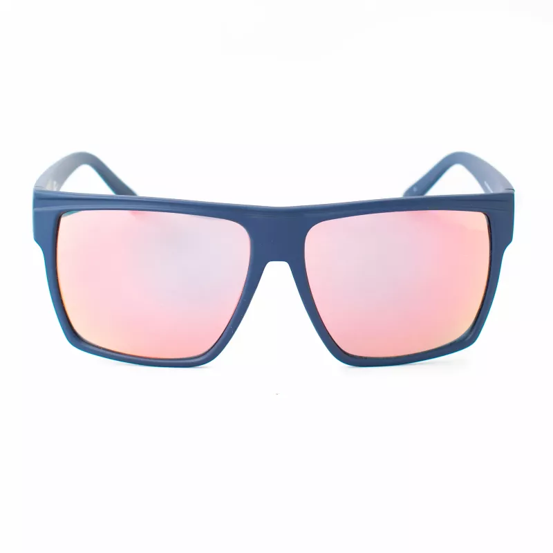 GUESS MAN Saulesbrilles GU2053MBL21F Matēti Zils Kvadrātveida Rāmis 58mm