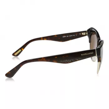 GUESS MARCIANO Sieviešu kaķacs formas saulesbrilles GM0777-5552F Havana Brūns gradients 55mm