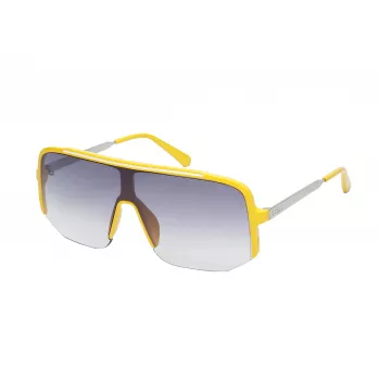 GUESS vīriešu taisnstūra saulesbrilles GO00054-0039B Melns/Pelēks 56mm