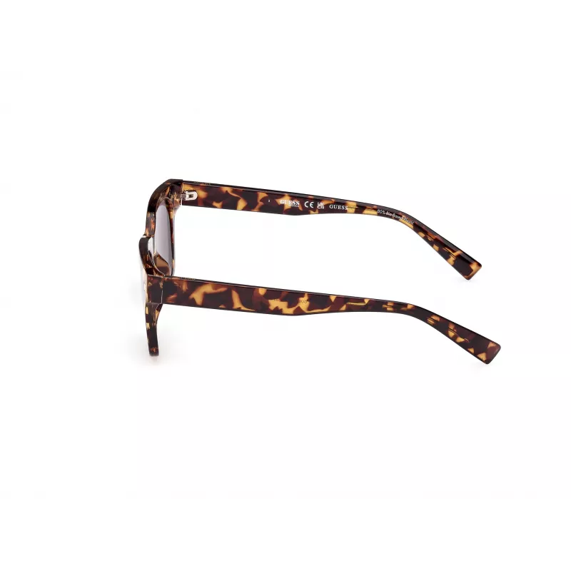 Guess Vīriešu Taisnstūra Saulesbrilles GU8265-5352A Havana Brūns Gradients 53mm