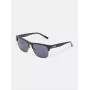 Guess Vīriešu Saulesbrilles GF00023-5601A Melns Kvadrātveida Rāmis Pelēkas Lēcas 56mm