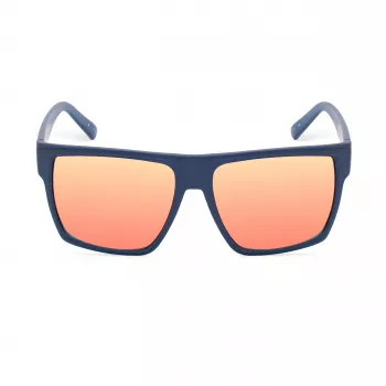 GUESS Vīriešu saulesbrilles GGU2053MBL21F Matēts melns rāmis Dūmu lēcas 58mm