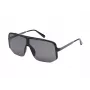 GUESS Vīriešu saulesbrilles GO00054-0001A Spīdīgs melns rāmis Dūmu lēcas Taisnstūra