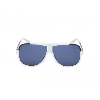 Guess Vīriešu Saulesbrilles GO00060-6421V Havana Taisnstūra Acetāts 64/12/140 mm
