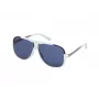 Guess Vīriešu Saulesbrilles GO00060-6421V Havana Taisnstūra Acetāts 64/12/140 mm