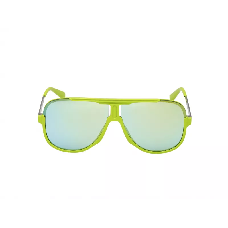 GUESS Vīriešu saulesbrilles GO00060-6495X Havana Taisnstūra 64/12/140 mm