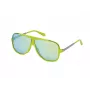 GUESS Vīriešu saulesbrilles GO00060-6495X Havana Taisnstūra 64/12/140 mm