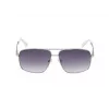 GUESS vīriešu saulesbrilles GO00063-5910B Havana kvadrātveida rāmis brūnas lēcas 59mm
