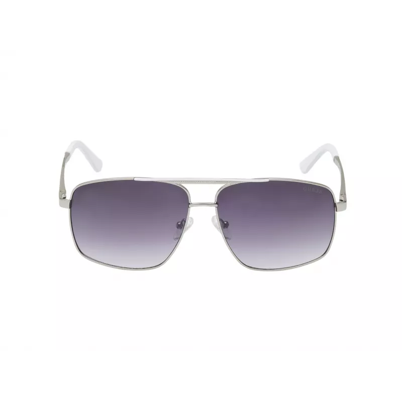 GUESS vīriešu saulesbrilles GO00063-5910B Havana kvadrātveida rāmis brūnas lēcas 59mm