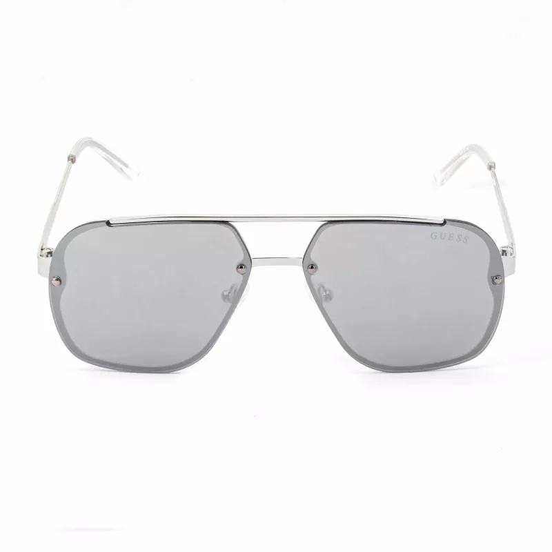 Guess vīriešu saulesbrilles GO00065-6010C melns rāmis pelēkas lēcas 60mm