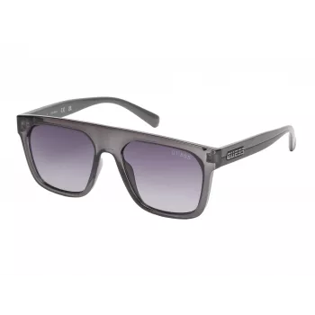GUESS Vīriešu saulesbrilles GO00068-5520B Tumši Havana Taisnstūra 55/18/145 mm