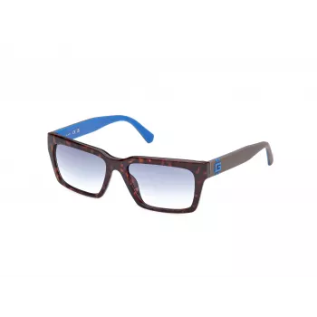 GUESS Vīriešu saulesbrilles GU00121-5652W Havana Brūns Kvadrātveida rāmis 56mm